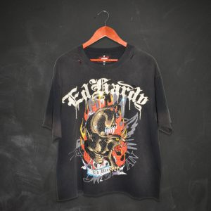 Panther Cropped Mens Boxy Tee