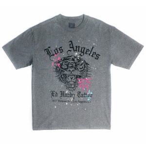 Limited Edition- LA Tiger Rhinestone Tee