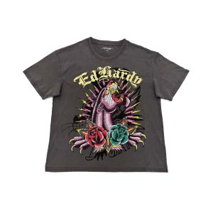 Panther Rose Boxy Tee