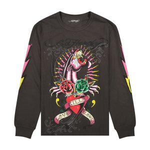 Panther Rose Thermal Tee