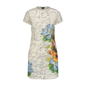 Koi Fish Mesh Dress