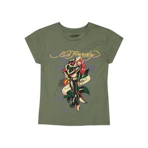 Sailor Girl Cap Sleeve Tee